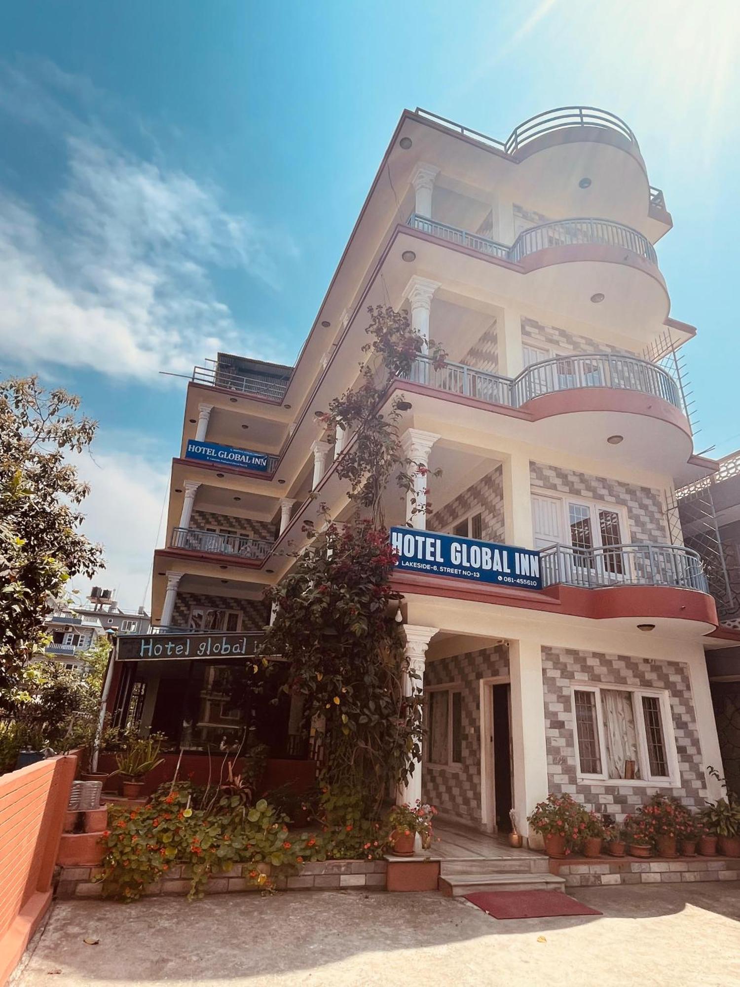 Hotel Global Inn Pokhara Eksteriør bilde