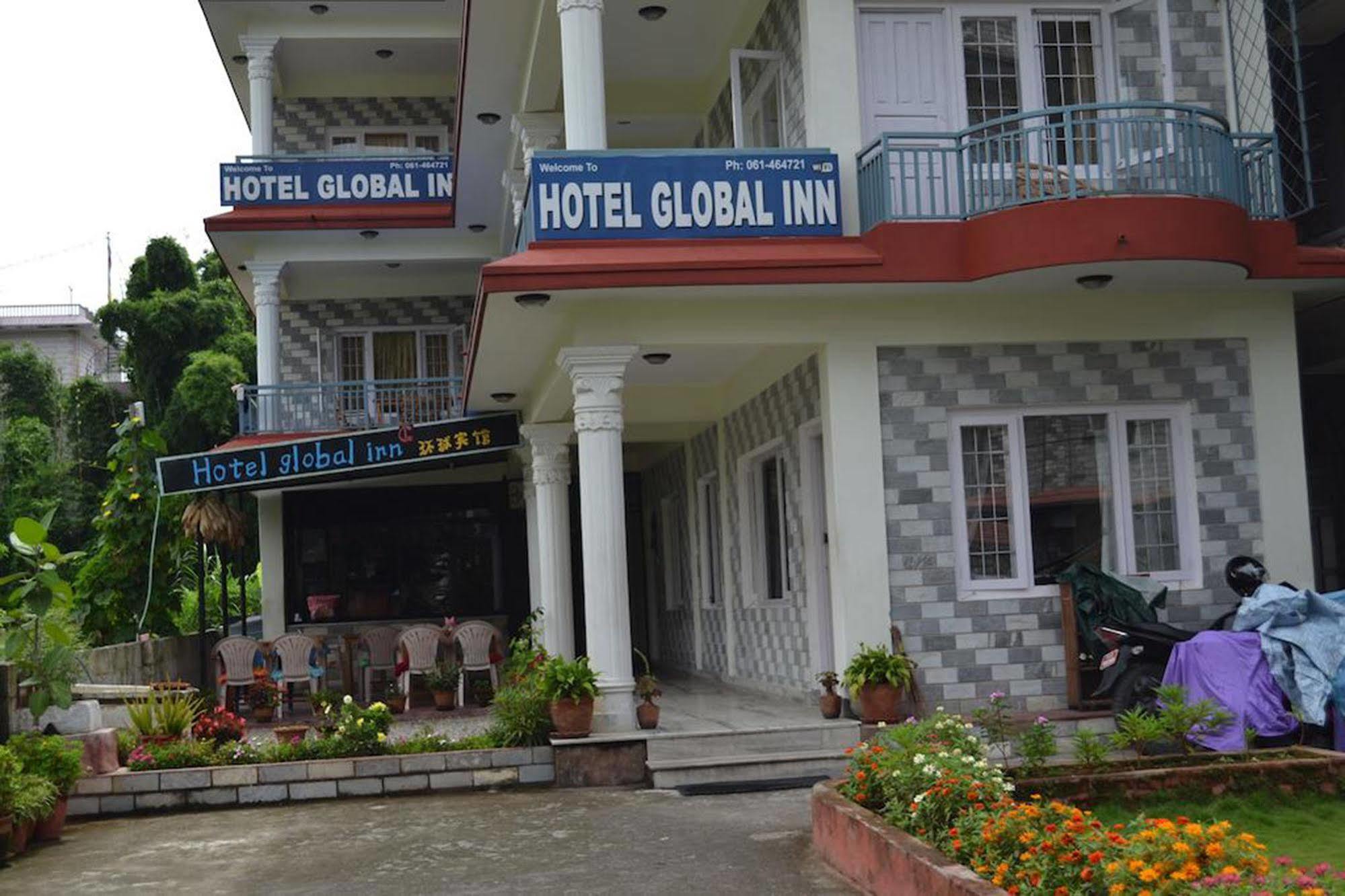 Hotel Global Inn Pokhara Eksteriør bilde